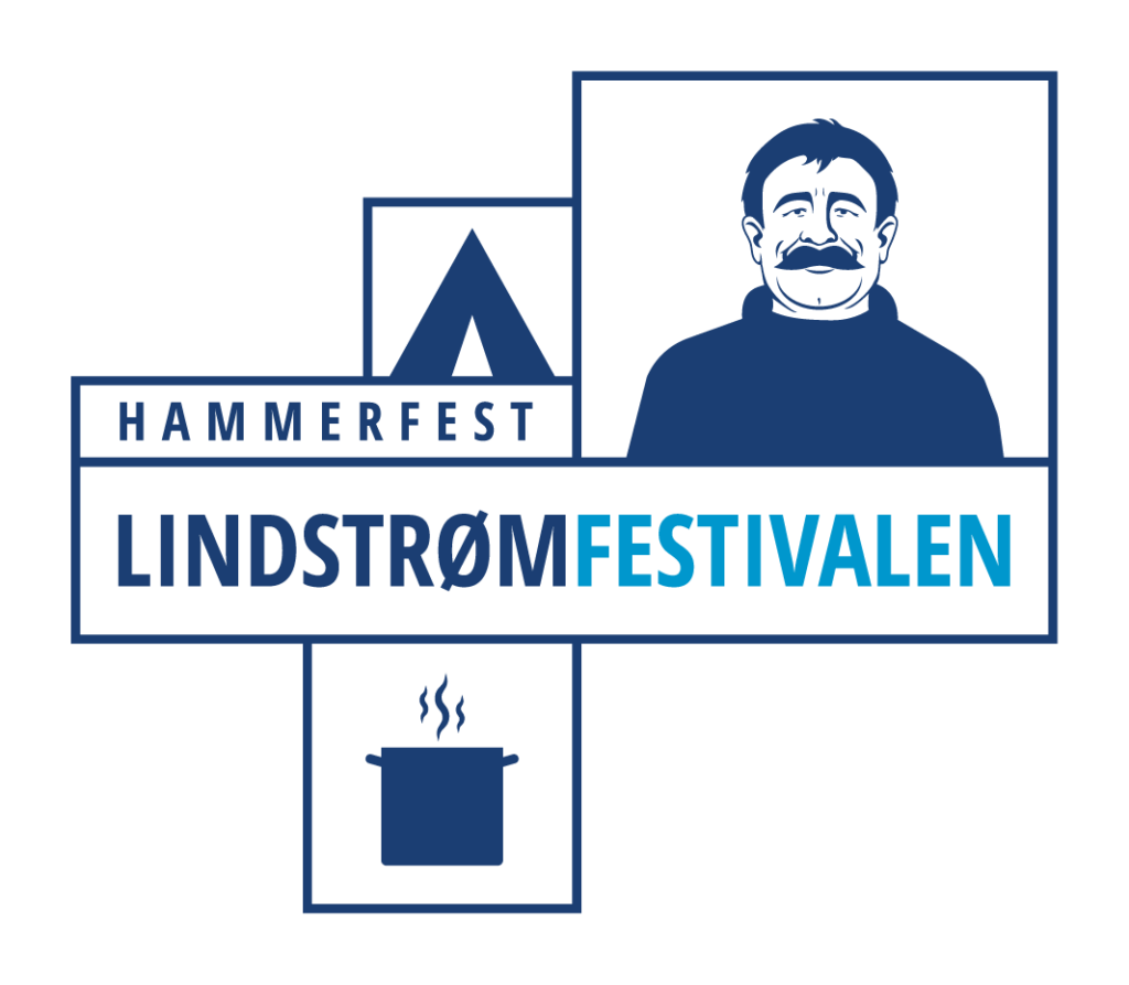 festival logo som viser elementer rundt lindstrømfestivalen